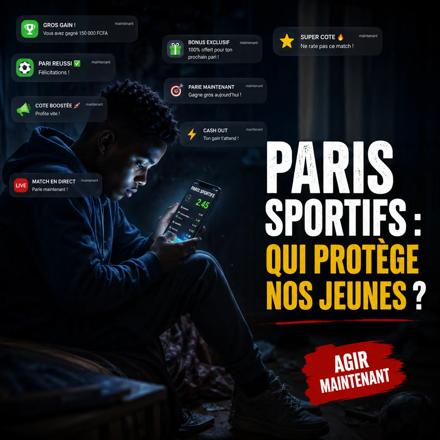 Paris sportifs au Sénégal : quelles conséquences sur la société ?